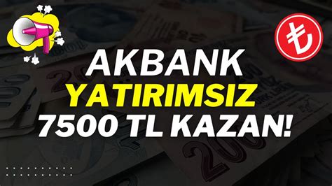 akbank 7500 tl